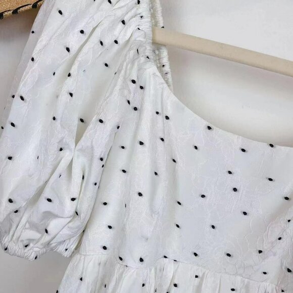 Moon River - paradise puff sleeve dress Size Small NWT - Picture 3 of 6